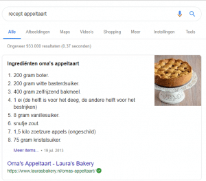 featured-snippet-voorbeeld