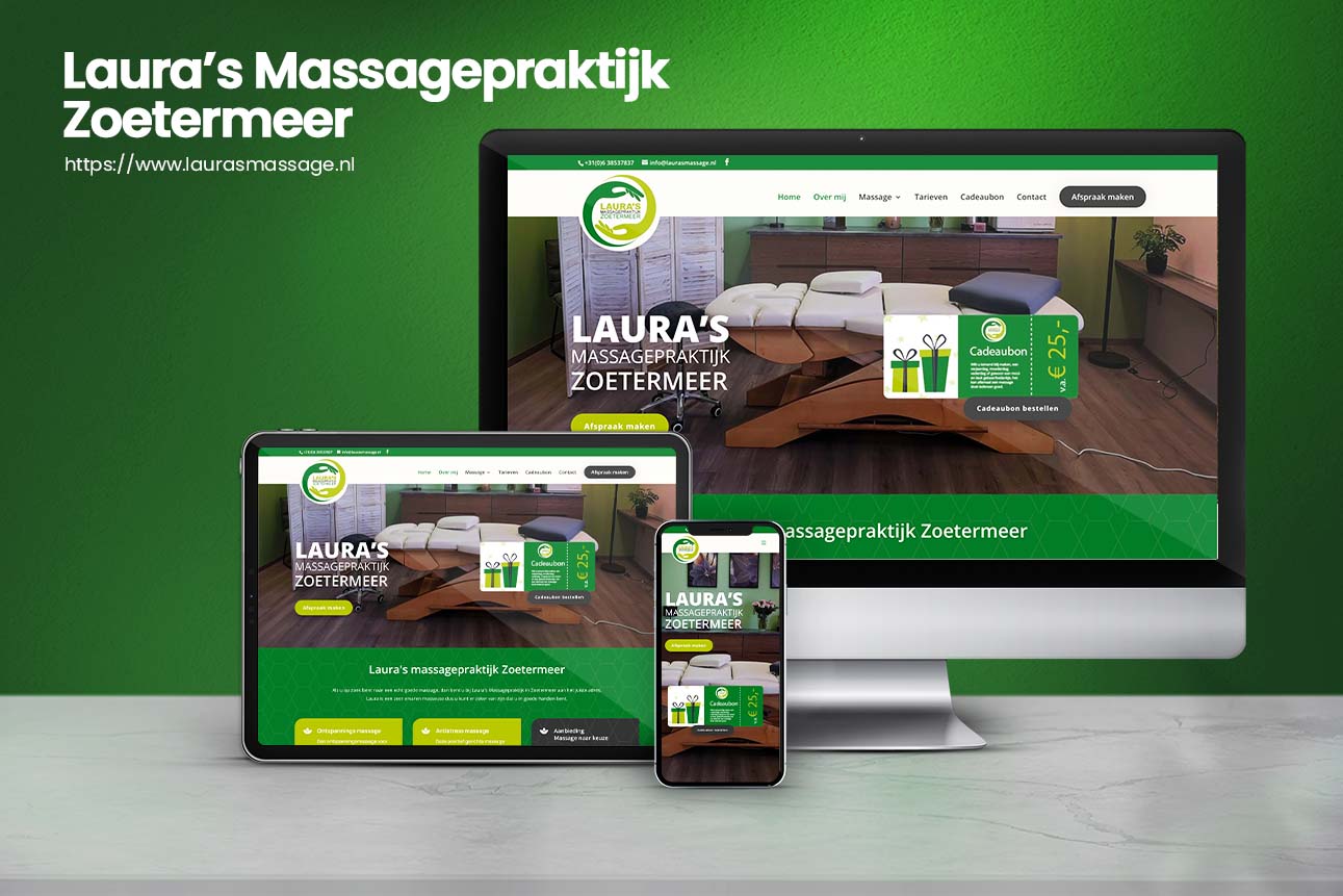 Project- Laura's Massagepraktijk Zoetermeer