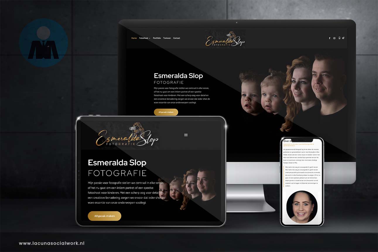 Website Esmeralda Slop Fotografie